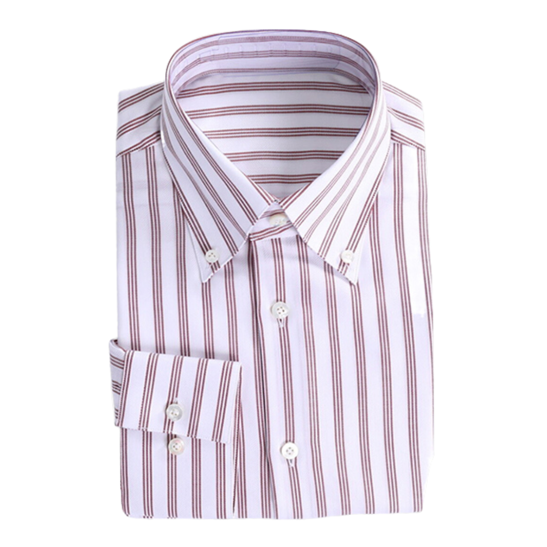 Brwon Stripe Shirt