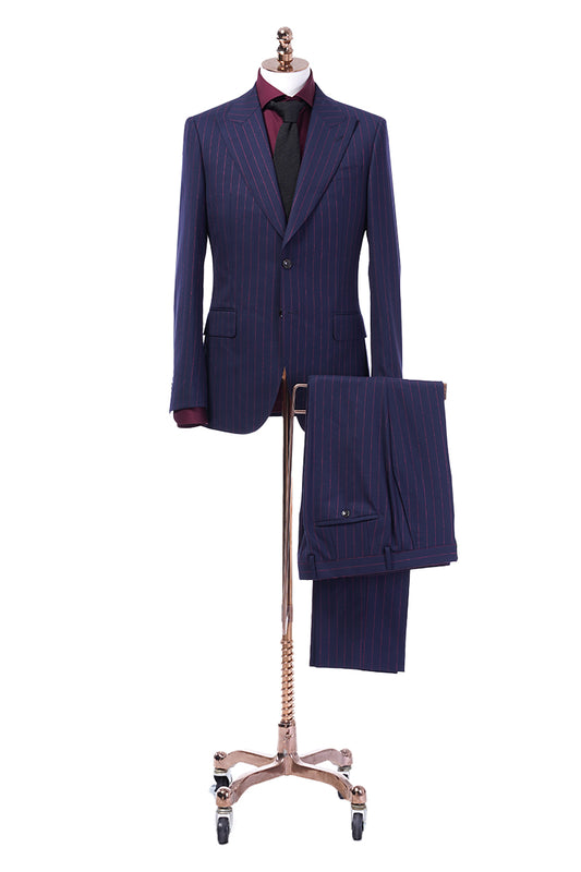 Blue Stripe Suit