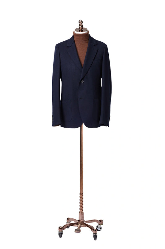 Single Breasted Navy Blazer